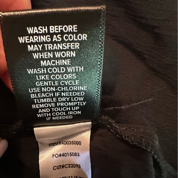 Torrid Washable Crinkle Gauze Relaxed Embroidered Blouse Size 2 (a3 - Picture 10 of 11